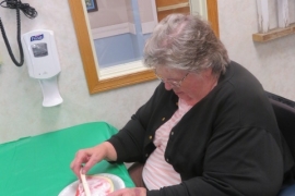 Watermelon Pizza making - Maple lawn Senior Care