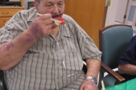 Watermelon Pizza making - Maple lawn Senior Care